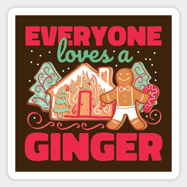 Everybody Loves a Ginger Magnet by SLAG_Creative